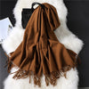 TARANA Virgin Wool Scarf Cashmere Blanket Scarf