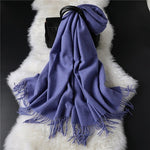 TARANA Virgin Wool Scarf Cashmere Blanket Scarf