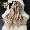 TARANA Virgin Wool Scarf Cashmere Blanket Scarf